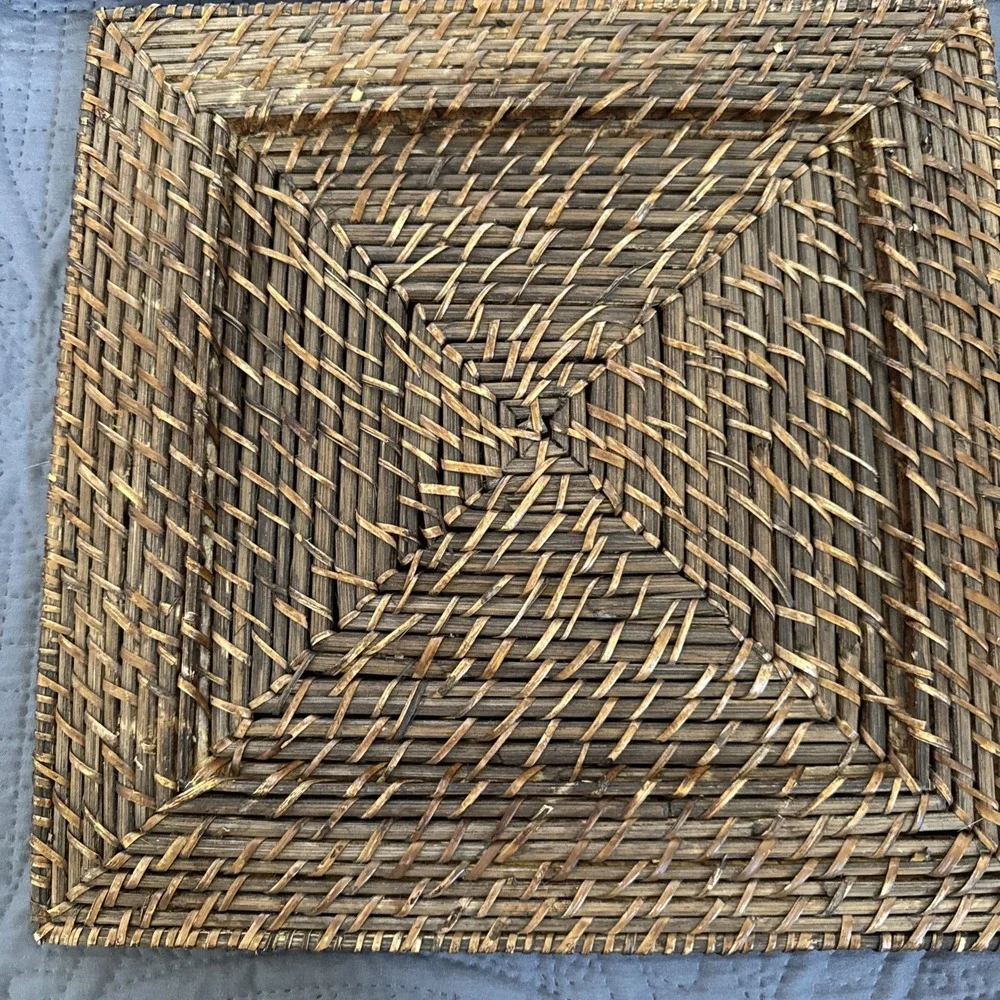 Vtg 3 Rattan Wicker 13